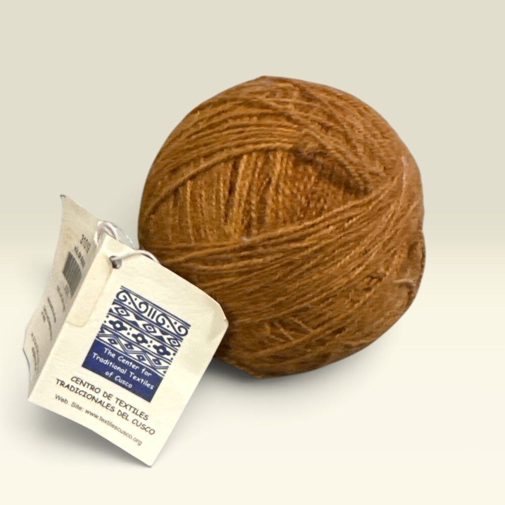 Vintage 100% Alpaca Artisan Yarn CCTC Peru Handspun Authentic Hypoallergenic